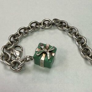 Tiffany & Co blue box charm bracelet